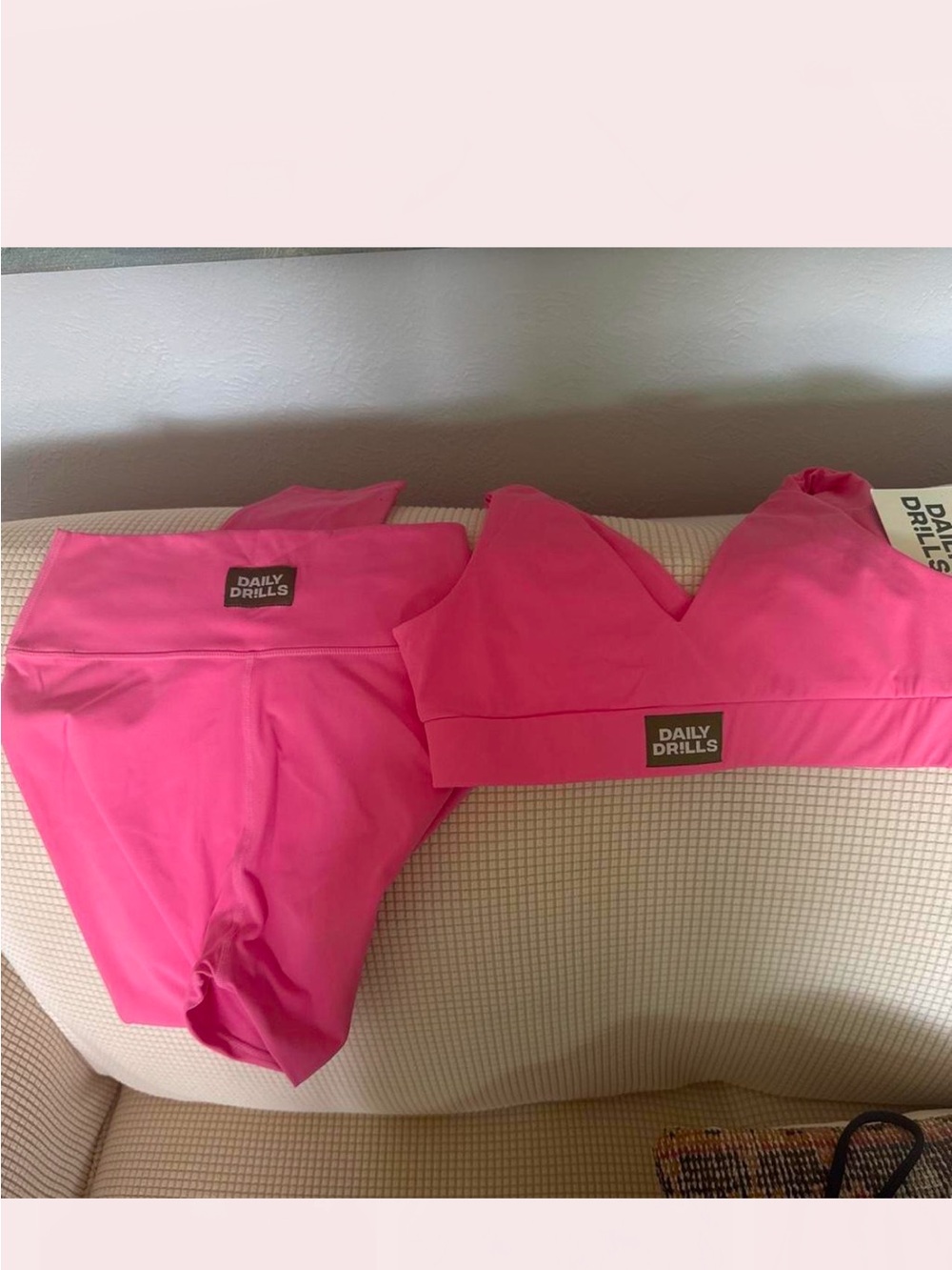 Daily Drills Hot Pink Kids One-Piece Swimsuit